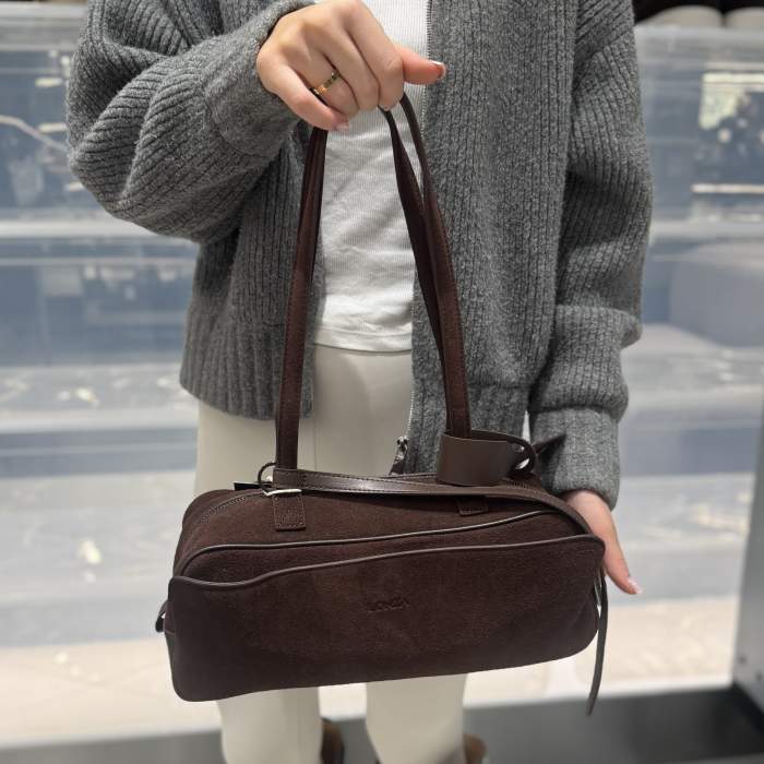 Замшева жіноча сумка D.Coffee 5-W-1033