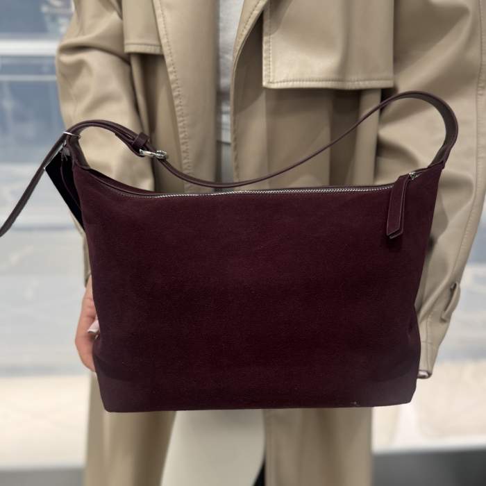 Замшева жіноча сумка Purpule 5-W-1019