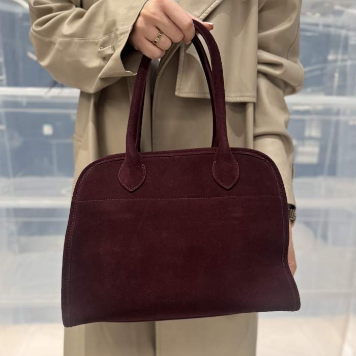 Замшева жіноча сумка Ankela red 5-W-1056